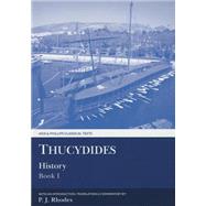 Thucydides History Book I by Rhodes, P. J., 9781908343963