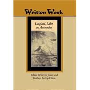 Written Work by Justice, Steven; Kerby-Fulton, Kathryn, 9780812233964