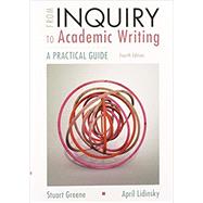 From Inquiry to Academic Writing: A Practical Guide 4e & Documenting Sources in APA Style: 2020 Update by Unknown, 9781319353964
