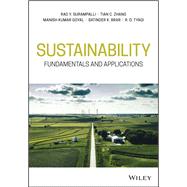 Sustainability Fundamentals and Applications by Surampalli, Rao Y.; Zhang, Tian C.; Goyal, Manish Kumar; Brar, Satinder K.; Tyagi, R. D., 9781119433965