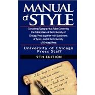 Manual of Style by University of Chicago Press, 9789562913966