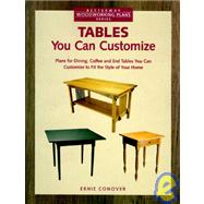 Tables You Can Customize by Conover, Ernie, 9781558703971