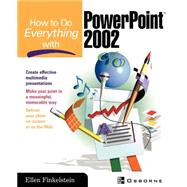 How to Do Everything with PowerPoint(R) by Finkelstein, Ellen, 9780072223972