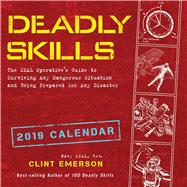 Deadly Skills 2019 Wall Calendar by Emerson, Clint, 9781449493974