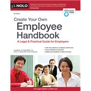 Create Your Own Employee Handbook by Guerin, Lisa; Delpo, Amy, 9781413323979