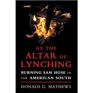 At the Altar of Lynching by Mathews, Donald G., 9781316633984