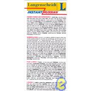 Instant Language Phrase Cards Russian by Langenscheidt Staff, 9780887293986