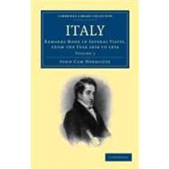 Italy by Broughton, John Cam Hobhouse, Baron, 9781108003988