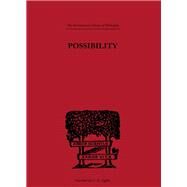 Possibility by Buchanan,Scott, 9780415613989