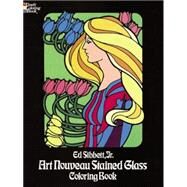 Art Nouveau Stained Glass Coloring Book by Ed Sibbett, 9780486233994