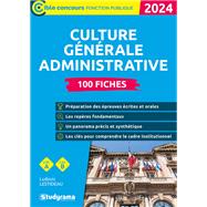 Culture gnrale administrative : 100 fiches - Catgories A et B - dition 2024 by Ludovic Lestideau, 9782759053995