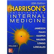 Harrison's Principles of Internal Medicine Vol 1 20/E (BOOK) by Longo, Dan; Fauci, Anthony; Kasper, Dennis; Hauser, Stephen; Larry Jameson, J.; Loscalzo, Joseph, 9781259643996