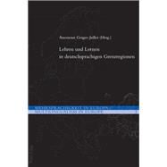 Lehren Und Lernen in Deutschsprachigen Grenzregionen by Geiger-Jaillet, Anemone, 9783034303996