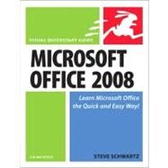 Microsoft Office 2008 for Macintosh Visual QuickStart Guide by Schwartz, Steve, 9780321534002