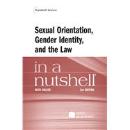 Sexual Orientation, Gender Identity, and the Law in a Nutshell(Nutshells) by Colker, Ruth, 9781685614003