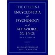 The Corsini Encyclopedia of Psychology and Behavioral Science, 4 Volume Set by Craighead, W. Edward; Nemeroff, Charles B., 9780471244004