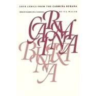 Love Lyrics from the Carmina Burana by Walsh, P. G., 9780807844007