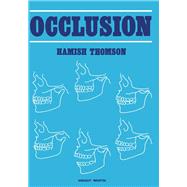 Occlusion by Hamish Thomson, 9780723604013