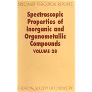 Spectroscopic Properties of Inorganic and Organometallic Compounds by Davidson, G.; Mann, Brian E. (CON); Dillon, Keith B. (CON); Clark, Stephen J. (CON), 9780854044016
