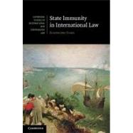 State Immunity in International Law by Xiaodong Yang, 9780521844017