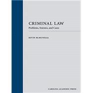 Criminal Law by McMunigal, Kevin C., 9781531004019