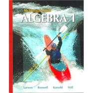Algebra 1, Grade 9: Mcdougal Littell High School Math by Holt Mcdougal, 9780618594023