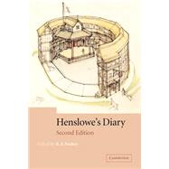 Henslowe's Diary by Philip Henslowe , Edited by R. A. Foakes, 9780521524025