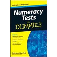 Numeracy Tests for Dummies by Beveridge, Colin, 9781119954026