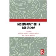 Misinformation in Referenda by Baume, Sandrine; Boillet, Vronique; Martenet, Vincent, 9780367224035