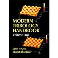 Modern Tribology Handbook, Two Volume Set by Bhushan; Bharat, 9780849384035