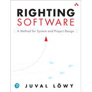 Righting Software by Lwy, Juval, 9780136524038