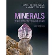 Minerals by Wenk, Hans-Rudolf; Bulakh, Andrey, 9781107514041