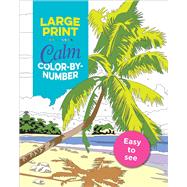 Large Print Calm Color-by-number by Thunder Bay Press, 9781645174042