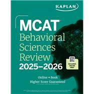MCAT Behavioral Sciences Review 2025-2026 Online + Book by Unknown, 9781506294049