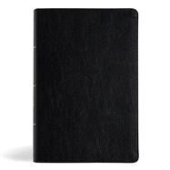 CSB Everyday Study Bible, Black Bonded Leather by CSB Bibles by Holman, 9781430094050
