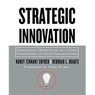 Strategic Innovation Embedding Innovation as a Core Competency in Your Organization by Snyder, Nancy Tennant; Duarte, Deborah L., 9780787964054