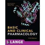 Basic and Clinical Pharmacology, 11th Edition by KATZUNG, 9780071604055