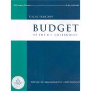Budget of the United States Government: Fiscal Year 2009 by , 9781598044058
