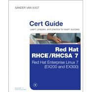 Red Hat RHCSA/RHCE 7 Cert Guide Red Hat Enterprise Linux 7 (EX200 and EX300) by van Vugt, Sander, 9780789754059