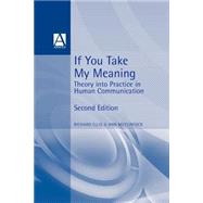 If You Take My Meaning Theory into Practice in Human Communication by Ellis, Richard; McClintock, Ann, 9780340604069