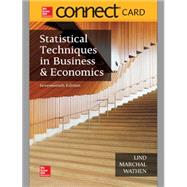 Connect Access Card for Statistical Techniques in Business and Economics 17e by Lind, Douglas; Marchal, William; Wathen, Samuel, 9781259924071