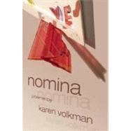 Nomina : Sonnets by Volkman, Karen, 9781934414071