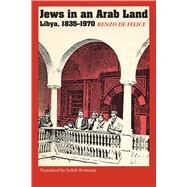 Jews in an Arab Land by De Felice, Renzo; Roumani, Judith, 9781477304082