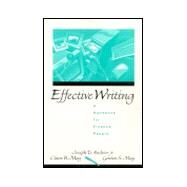 Effective Writing : A Handbook for Finance People by May, Claire B.; May, Gordon S.; Andrew, 9780137594085