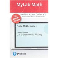 MyLab Math with eText Direct Integration for Finite Mathematics by Pearson, 9780137564088