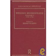 William Shakespeare: The Critical Heritage Volume 5 1765-1774 by Vickers,Brian;Vickers,Brian, 9780415134088
