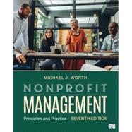 Nonprofit Management by Michael J. Worth, 9781071884089