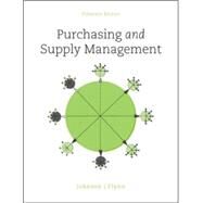 Purchasing and Supply Management by Johnson, P. Fraser; Flynn, Anna, 9780078024092