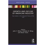 Growth and Decline of American Industry by Wilson, John F.; Toms, Steven; Wong, Nicholas, 9780367024093