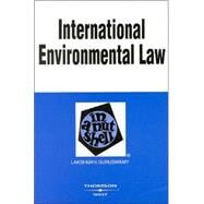 International Environmental Law in a Nutshell by Guruswamy, Lakshman D.; Hendricks, Brent R., 9780314144096